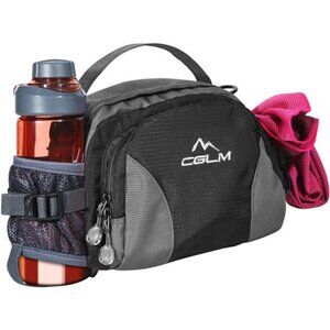 Hiking Fanny Pack with Water Bottle Holder for Men Women Waist Bag Waist Pack